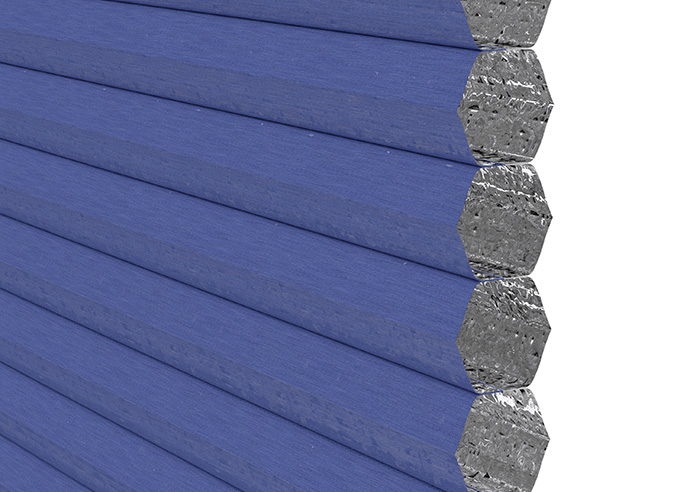 Umbra (Blackout), Denim - Stick Fit Honeycomb Blind - Image 4